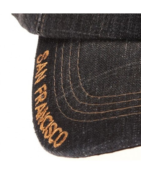 Baseball cap, SF DarkBlue Denim
