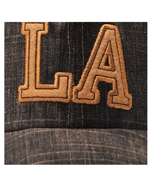 Baseball cap, LA DarkBlue Denim