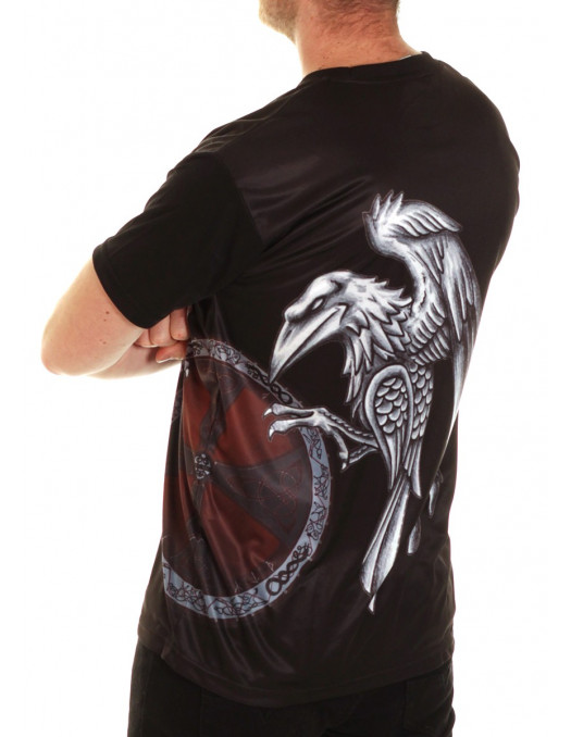 Raven Shield T-Shirt by Nordic Worlds