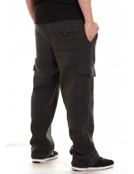 Access Cargo Sweatpants Charcoal