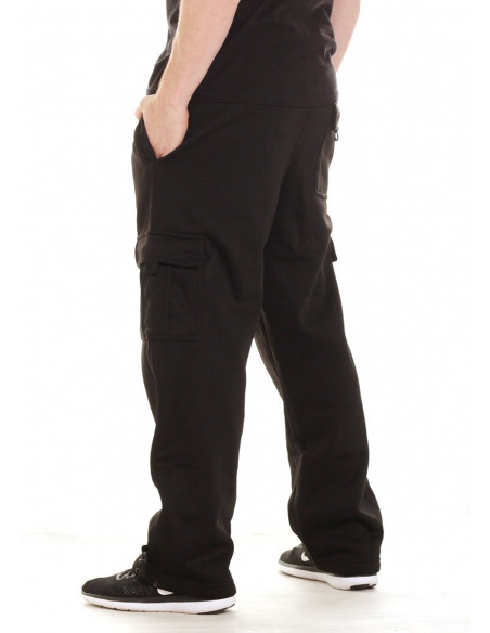 Access Cargo Sweatpants Black