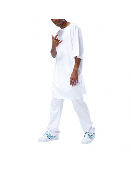 Townz Long Tee white