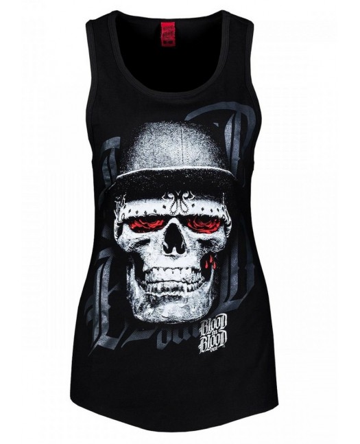 Blood Skull Hat Tanktop