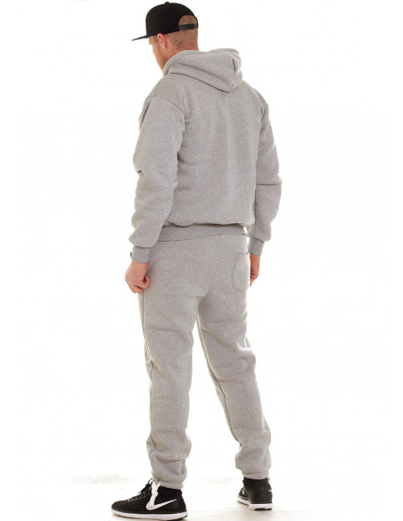 Access Solid Sweat Suit Light Grey