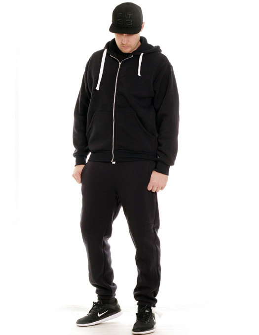 Access Solid Sweat Suit Black
