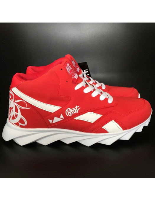 Skull Race Shoes by BSAT Red