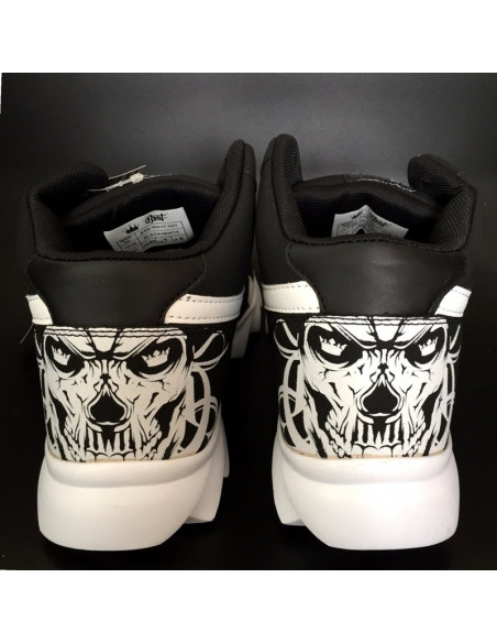 Skull Race Shoes by BSAT Black