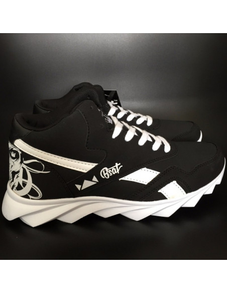 Skull Race Shoes by BSAT Black