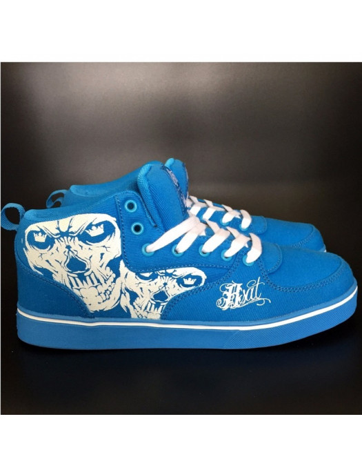 Cali Skull Shoes by BSAT BlackNWhite