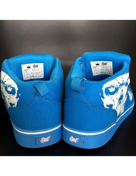 Cali Skull Shoes by BSAT BlackNWhite