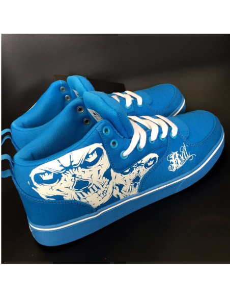 Cali Skull Shoes by BSAT BlackNWhite