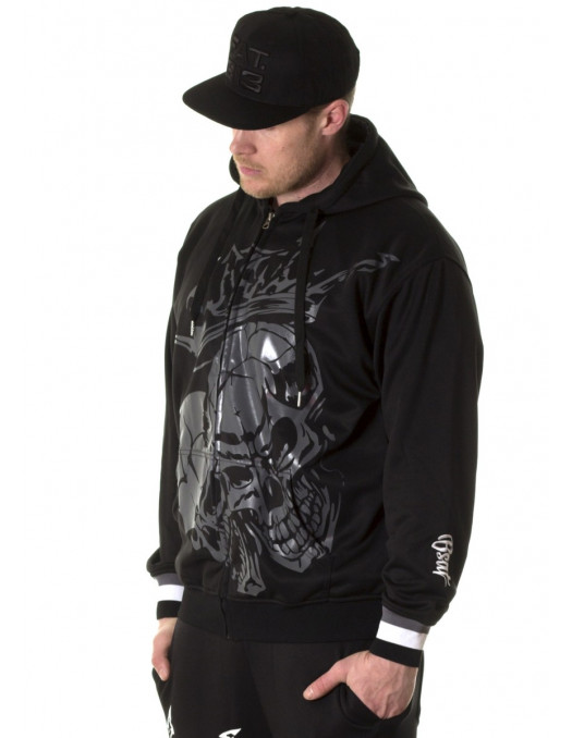 Crown Skull ZipHoodie by BSAT