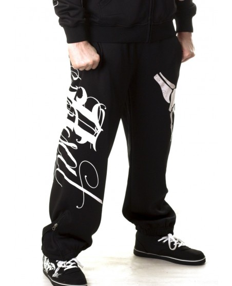 Cali Street Sweatpants Black/WhiteGrey/Gold