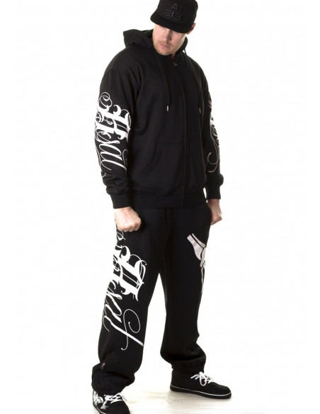 Cali Street ZipHoodie Black/WhiteGrey/Gold