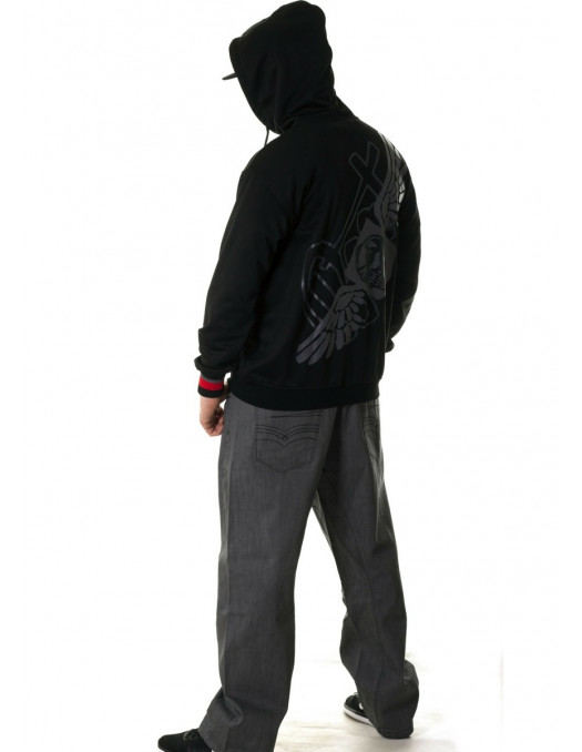 Live Fast Die Last ZipHoodie by BSAT