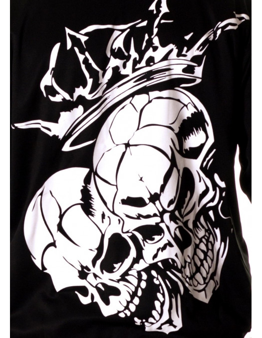 Crown Skull ZipHoodie by BSAT
