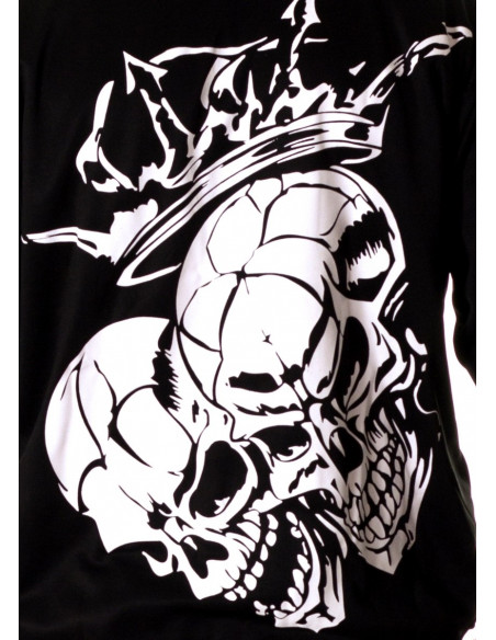 Crown Skull ZipHoodie by BSAT