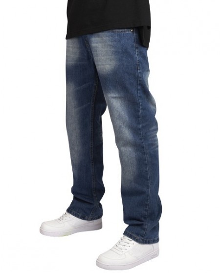 Townz Loose Fit Jeans Washed Blue