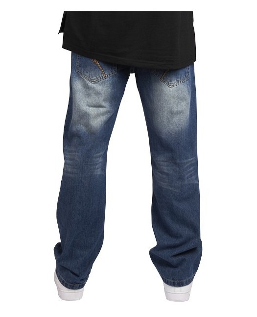 Townz Loose Fit Jeans Washed Blue