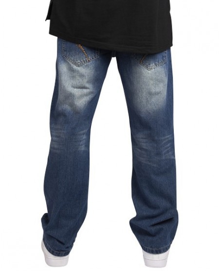 Townz Loose Fit Jeans Washed Blue