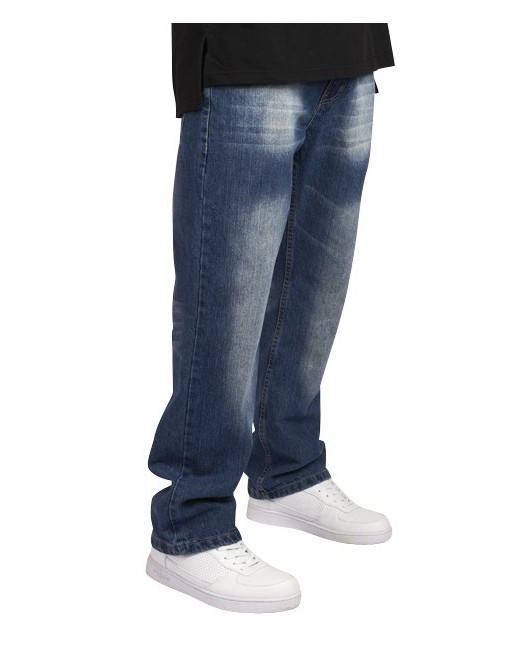 Townz Loose Fit Jeans Washed Blue
