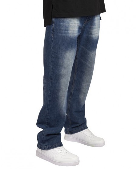 Townz Loose Fit Jeans Washed Blue