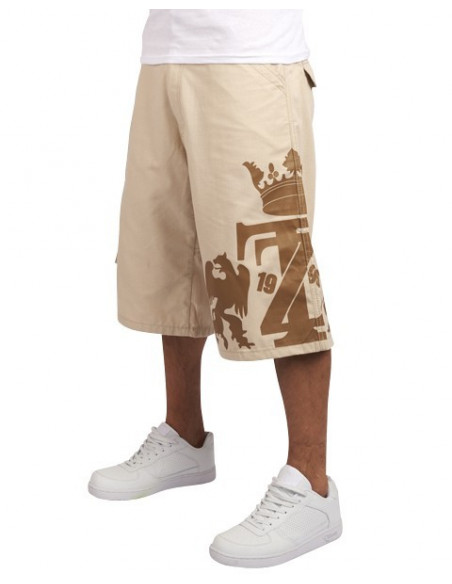 Townz Fashion Shorts Street Famous beige