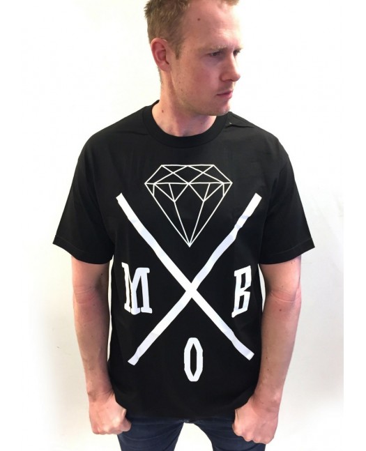 MOB Inc Tee BlackNWhite