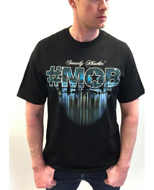 Steady Hustlin' Tee by MOB Inc