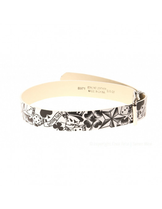 Belt, Players Club White