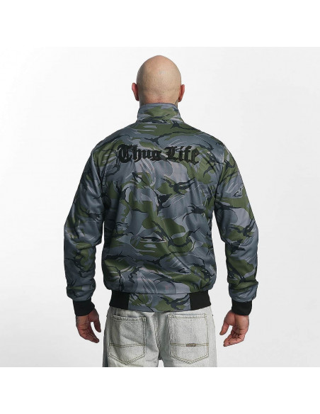 Thug Life Lightweight Jacket Wired Black/Camo