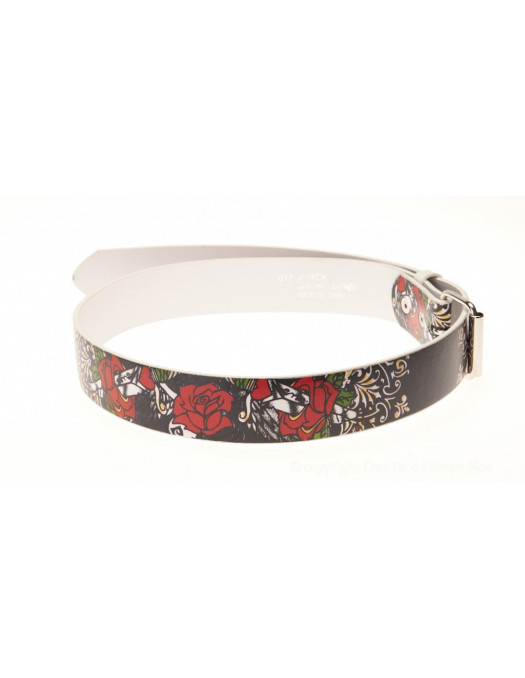 Belt, Rose & Knife