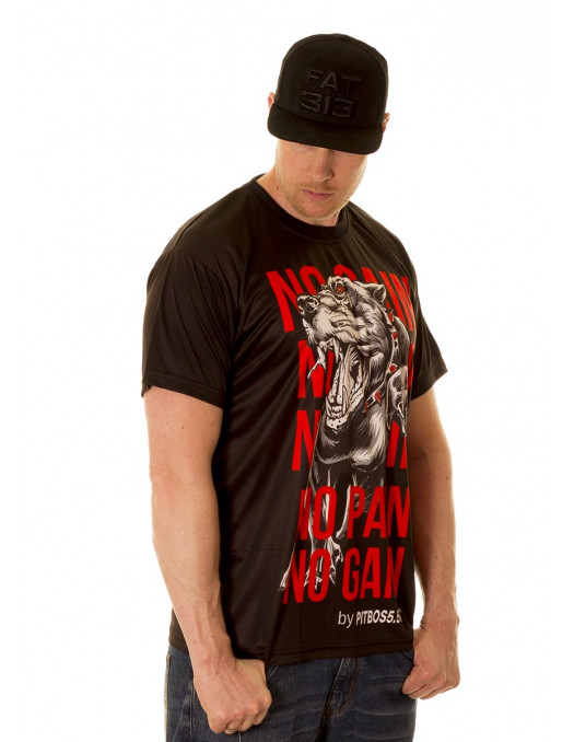Fighter No Pain No Gain Tee by Pitbos