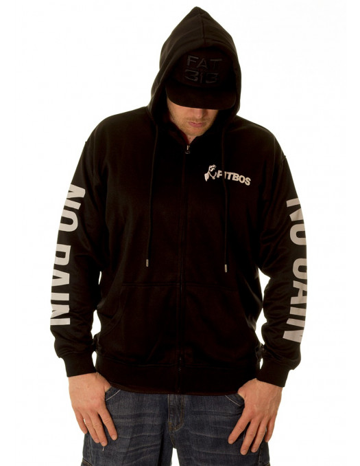 Fighter No Pain No Gain ZipHoodie by...