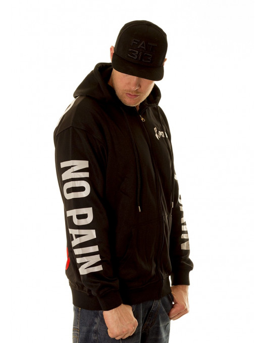 Fighter No Pain No Gain ZipHoodie by...