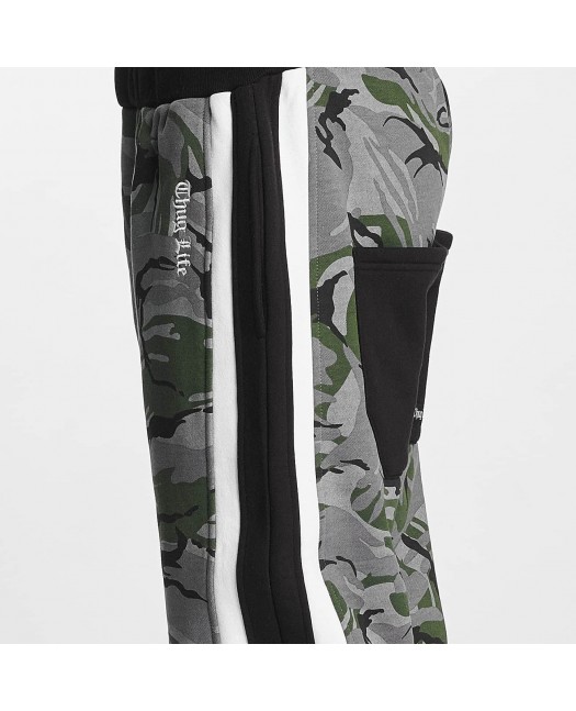 Thug Life Sweat Pant Lecter Black Camo