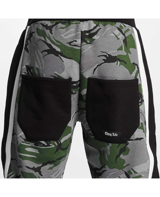 Thug Life Sweat Pant Lecter Black Camo