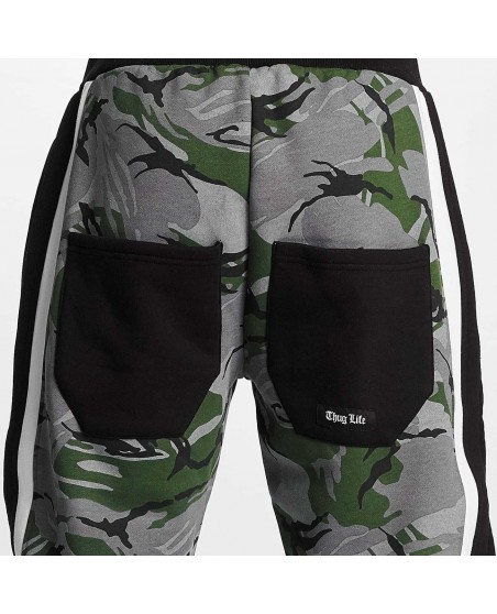 Thug Life Sweat Pant Lecter Black Camo