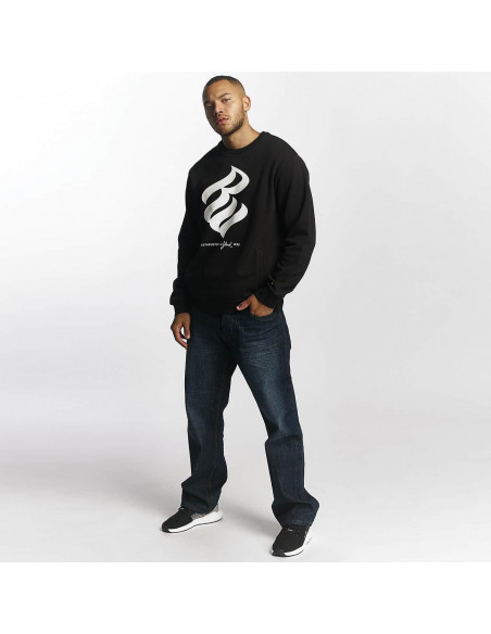 Rocawear Jumper Sweatshirt Big Logo Black