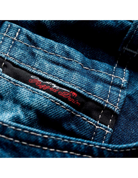 Amstaff Gecco Jeans - Medium Blue