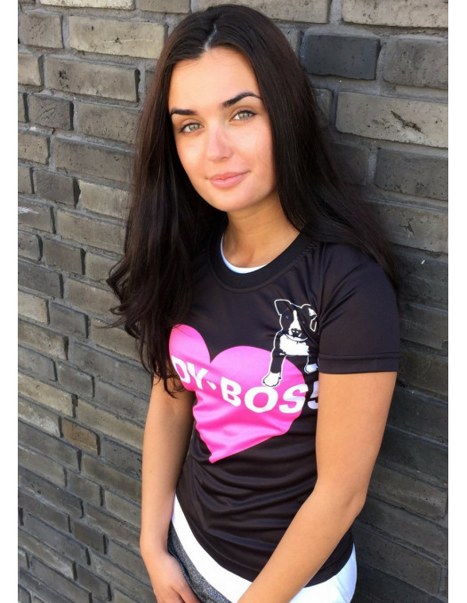 LadyBos5 Heart Tee