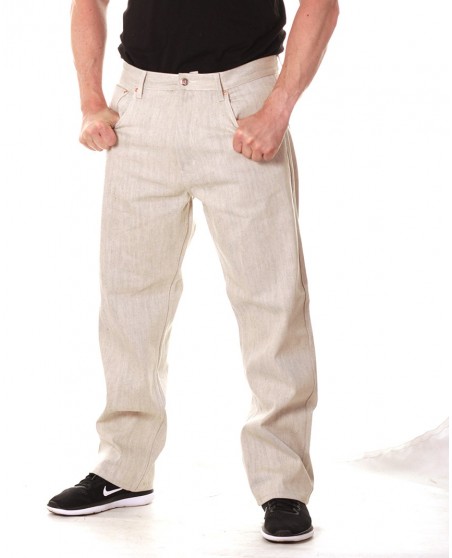 Access Loose Fit Jeans Sand