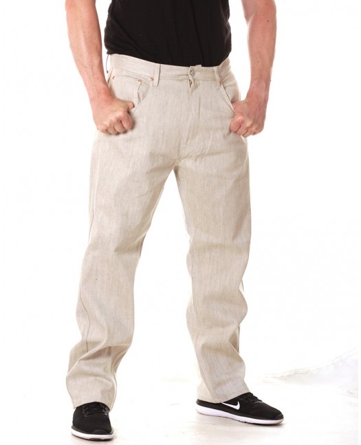 Access Loose Fit Jeans Sand
