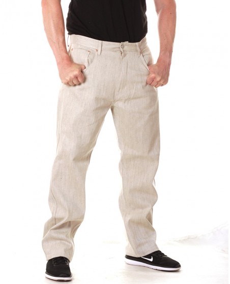 Access Loose Fit Jeans Sand