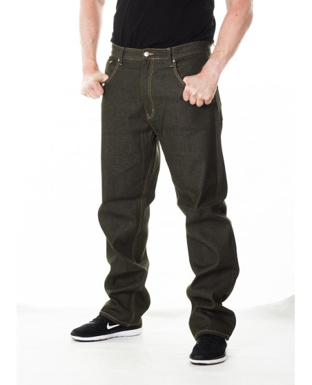 Access Loose Fit Jeans Olive