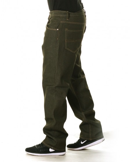 Access Loose Fit Jeans Olive