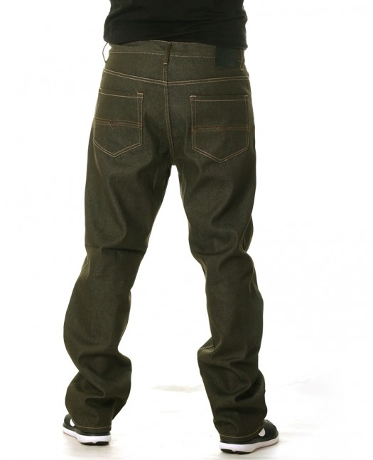 Access Loose Fit Jeans Olive