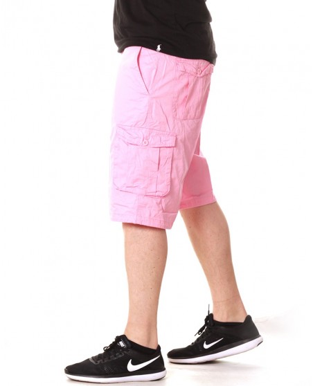 Access Washed Cargo Shorts LT Pink
