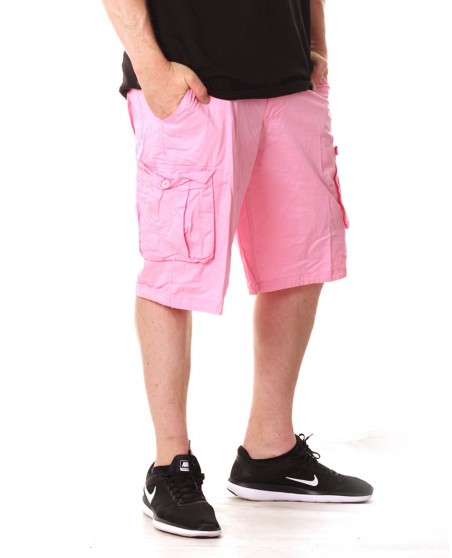 Access Washed Cargo Shorts LT Pink