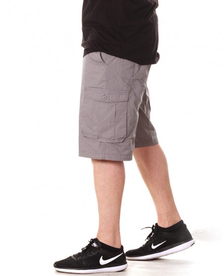 Access Washed Cargo Shorts LT Grey